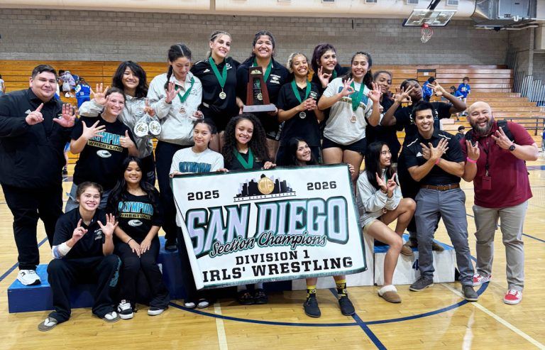 Lady Eagles, Lady Crusaders claim San Diego Section CIF girls wrestling championships
