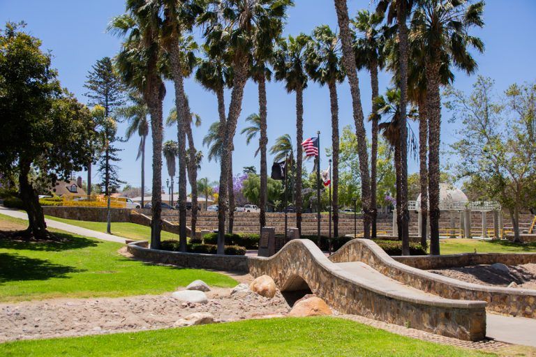 Sunshine and summer daysin downtown Chula Vista