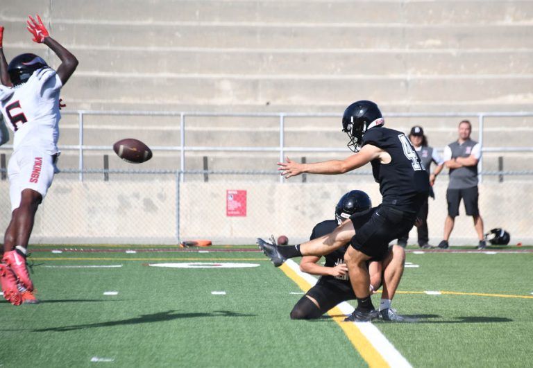 SWC football team hammers Vikings, 34-14, to hike record to 3-0