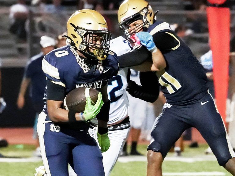 Crusaders stir from 0-6 slumber, grab 48-0 win
